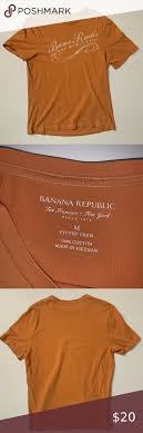 Vintage Banana Republic Logo T Shirt In 2020 Clothes Design Shirts Tshirt Logo
