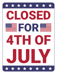 Free printable closed for the 4th signs. Free Printable Business Sign Templates