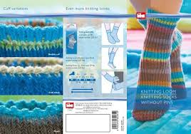 Then move to the left end of the row and knit over every stitch to get to the center of the loom. Knitting Loom Knitting Socks Without Pins Prym