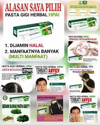 Pasta Gigi Herbal Hni Hpai Siwak Sirih Mint Masker Pgh Shopee Indonesia