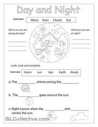 Objects In The Sky Kindergarten Anchor Chart Google Search Free Science Worksheets Science Worksheets Kindergarten Science
