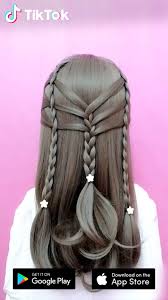 Super Easy To Try A New Hairstyle Download Tiktok Today To Find More Amazing Videos Also You Can Post Videos To S With Images Hair Styles Hair Videos Long Hair Styles