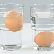 This kitchen experiment is so easy to do. Testing Eggs For Freshness And Safety