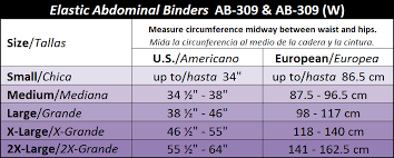 Gabrialla Style Ab 309 Standard Elastic Abdominal Binder 9