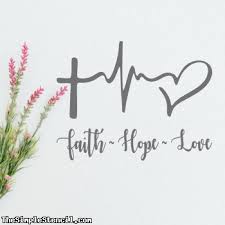'the fallen soldier, the soldier in danger and the fighting soldier, represent the heroic vision of the sacrifice of yesterday, today and tomorrow. Cross Heartbeat Heart Symbol Wall Or Window Decal Faith Hope Love