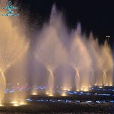 China Outdoor Large Water Show Underwater Light Fountain With Dmx Controller China Outdoor Dancing Water Fountain And Water Fountain Price