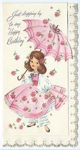 Birthday Wishes For A Lady Pin On Vintage Retro Cutesy Images
