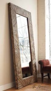 Tehama Large Framed Floor Mirror Essentialsinside Com Wood Frame Finished In Antiqued Light Walnut With Burnish Large Floor Mirror Floor Mirror Mirror Decor