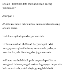Karena cara ini dibuat secara umum. Iwantmymum On Twitter Dari Semalam I Baca Pasal How U Fight For The Cats And Pasal Kasi Ni I Dah Pernah Baca Pasal It Is Not Haram If Ia Mendatangkan Manfaat Pada Kucing