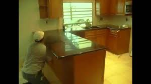 how to install pre fabricated granite