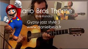 Personalized front page and site. Guitar Lesson The Mario Bros Theme Arranged As Gypsy Jazz Guitar Pro Blog Arobas Music