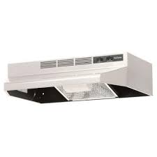 Broan Nutone Rl6200 Series 24 In Ductless Under Cabinet Range Hood With Light In Stainless Steel Rl6224ss The Home Depot Non Vented Range Hood Range Hood Broan
