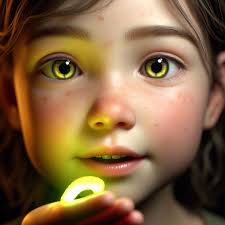 That Daring Look in the Glow.