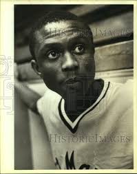 1983 Press Photo Patrick Antwi, St. Mary's College Basketball Player