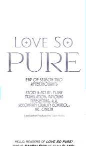 Read Love So Pure :: 93. Author's Notes 