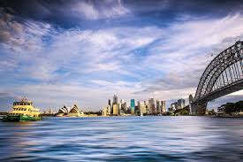 Sydney Harbour Print Sydney Harbour Bridge Opera House Australia Poster Zoom Background Office Wall Art Photography Prints Gift For Office Wall Art Photography Print Sydney Photography