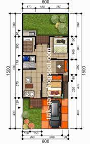 Luas bangunan = 50 meter2. Denah Rumah Tipe 50 M2 Sehat Denah Rumah The Plan Rumah