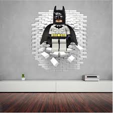 Lego Batman Wall Stickers Decal Batman Wall Boys Bedroom Decor Reclaimed Wood Towel Rack