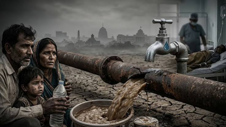 नल से जल' का सच: गांधीनगर में टाइफाइड का कहर और गुजरात के 'मॉडल' पर उठते सवाल - Vibes Of India