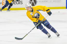 Oskari laaksonen (born 2 july 1999) is a finnish professional ice hockey defenseman who is currently playing with the rochester americans in the american hockey league (ahl) as a prospect to the buffalo sabres of the national hockey league (nhl). Buffalo Sabres Sign Oskari Laaksonen To An Entry Level Contract Die By The Blade