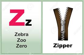 Lets learn about the word that start with z.z for zebra. Alphabet Letter Z With Clip Art And Few Similar Words Starting With The Letter Printable Graphic For Preschool Kindergarten Kids Royalty Free Cliparts Vectors And Stock Illustration Image 38526461