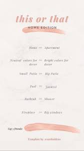 This Or That Home Edition Instagram Template Real Estate Advertising Real Estate Marketing Plan Real Estate Marketing Design