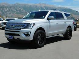 2019 Ford Expedition Max Platinum Lifted Expedition Platinum Max 4x4 Custom Wheels Tires Leather Nav Pano Roof New Ford Expedition 2019 Ford Expedition