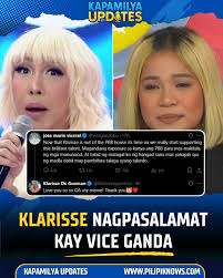 Klarisse kay Vice: "Love you so so OA my meme! Thank you😿❤"