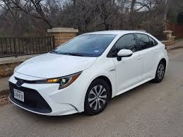 2019 rav4 hybrid le, hybrid xle, hybrid xse and hybrid limited preliminary 41 city/38 hwy/40 combined mpg estimates determined by toyota. 2020 Toyota Corolla Hybrid Le Review Carprousa