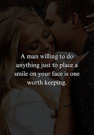 A man willing to do anything just to place a smile