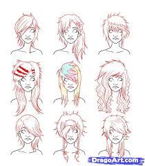 Scene Hair Google Search How To Draw Hair Girl Hair Drawing Drawings