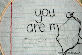 Make him feel loved for the. A Little Embroidered Love Note Drawings For Boyfriend Cute Ideas For Boyfriend Cute Drawings