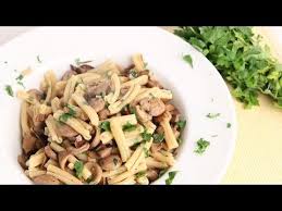 Sausage Mushroom Pasta Recipe Laura Vitale Laura In The Kitchen Episode 975 Chicken Piccata Recipe Pasta Recipes Mushroom Recipes Pasta