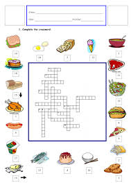 With these 10 sites, you can find free easy crosswords to print, puzzles, and other resources to keep you bus. Crossword Food