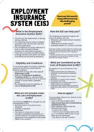 With the eis enforced starting from january 1, 2018, employers are not allowed to reduce an employee's salary indirectly or directly owing to contributions made to the scheme. Socso For Retrenched Employees Penang Career Assistance And Talent Centre