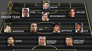 France football announced their ballon d'or 'dream team' on monday evening. Dream Team Bola De Ouro Da France Football Discutindo Contemporaneidades