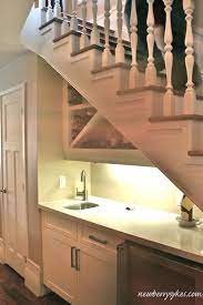 Wet Bar Under Stairs Under Stairs At Fourth Avenue Blog Watermark Bar Under Stairs Stairs And Doors Wet Bar Basement
