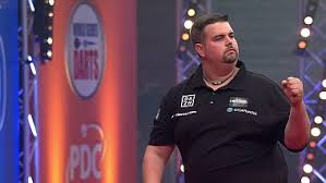 Gabriel clemens knocked the defending champion peter wright out of the pdc world darts championship. Dart Profis Gabriel Clemens German Giant Dartn De Dart News Dart Forum Dartsport Informationen Dart Wm Und Mehr