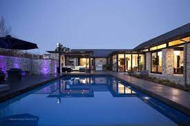 wanaka house pool house plans house architect