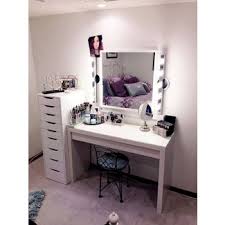 It includes a vanity, a mirror, and a stool to help you get set up in style. Makeup Vanity Table With Lights You Ll Love In 2021 Visualhunt