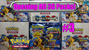 Click here to hunt for this card in the 2016 pokémon xy evolutions booster box. Xy Evolutions Booster Box 3 Opening All 36 Packs Pokemon Tcg Unboxing Youtube