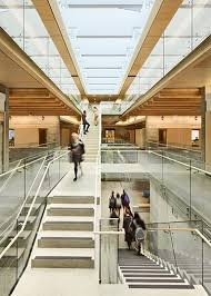 Acton Ostry Architects York House Senior School Atrium Architecture Jobs Urban Design Plan Education Architecture