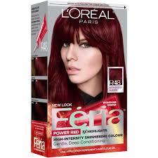 The most intense long lasting semipermanent hair color on the market. L Oreal Paris Feria Permanent Hair Color R48 Red Velvet Intense Deep Auburn Shop Hair Color At H E B