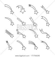 Decide what side of the canvas you want the star to start from, the top, bottom, left or right, and position your star there. Falling Stars Vector Vector Photo Free Trial Bigstock