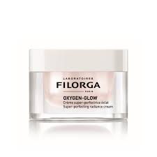The glow series includes base makeup, lip and cheek, and a skin primer. Filorga Oxygen Glow Super Perfecting Radiance Cream 50ml