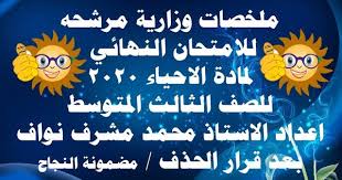 ملخصات وزارية مرشحه احياء ثالث متوسط محمد مشرف 2020 بعد القرار مضمونه Electronics