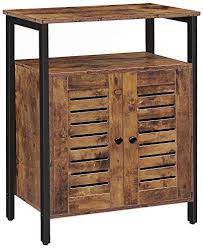 Ships free orders over $39. Hoobro Bathroom Floor Storage Cabinet Standing Cabinet Industrial Cupboard With Hidden Adjustable Shelf And Door In Bedroom Living Room Study Kitchen Corridor Rustic Brown Bf23cw01 Buy Online At Best Price In Uae
