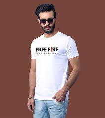 ✓ free for commercial use ✓ high quality images. Buy Men S Half Sleeve T Shirt White Free Fire Online At Best Price Othoba Com