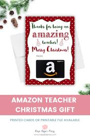 Amazon Christmas Teacher Gift Card Holder Rose Paper Press Teacher Gift Card Teacher Christmas Gifts Amazon Christmas Gifts