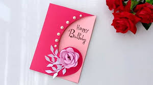 Paper Creative Handmade Birthday Card Ideas For Sister Beautiful Handmade Birthday Card Birthday Card Idea Happy Birthday Cards Handmade Handmade Birthday Cards Greeting Cards Handmade Birthday